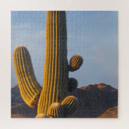 Quebra-cabeça Cacto Saguaro Iluminado pelo Sol