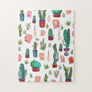 Quebra-cabeça Cactus e Bumbuns