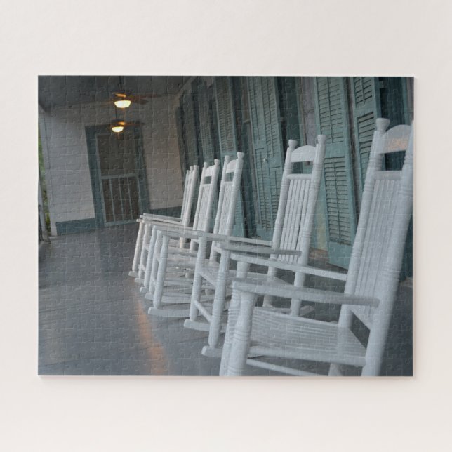 Quebra-cabeça Cadeiras de balanço de branco do sul (Horizontal)