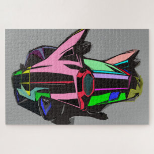 Quebra-cabeça Cadillac colorido