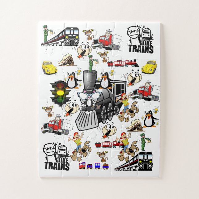 Quebra-cabeça Cães Cães Trava Carros Baseball (Vertical)