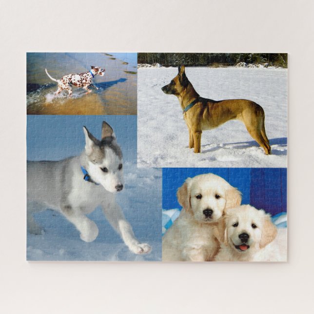 Quebra-cabeça Cães felizes (Horizontal)