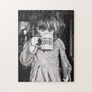 Quebra-cabeça Café Bebendo