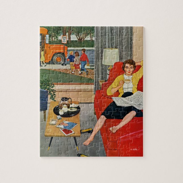 Quebra-cabeça Café da Manhã (Vertical)