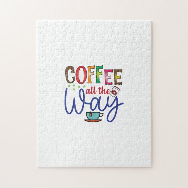 Quebra-cabeça Café De Arte Até O Fim (Vertical)
