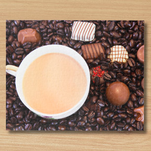 Quebra-cabeça Café E Alicerce De Chocolate