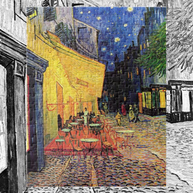 Quebra-cabeça Café Terrace à noite por Vincent van Gogh (Criador carregado)