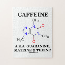 Quebra-cabeça Caffeine A.K.A. Guaranine, Mateine e Theine