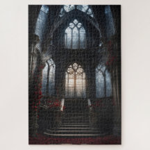 Cage de Escada do Castelo Gótico