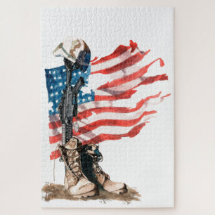 Quebra-cabeça caído