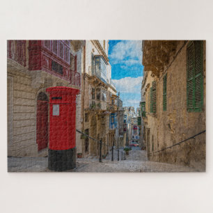 Quebra-cabeça Caixa de correio de Red Vintage em Malta