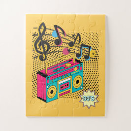 Quebra-cabeça Caixa de expansão de áudio retroativa.