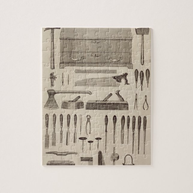 Quebra-cabeça Caixa de ferramenta de um cavalheiro, do catálogo (Vertical)
