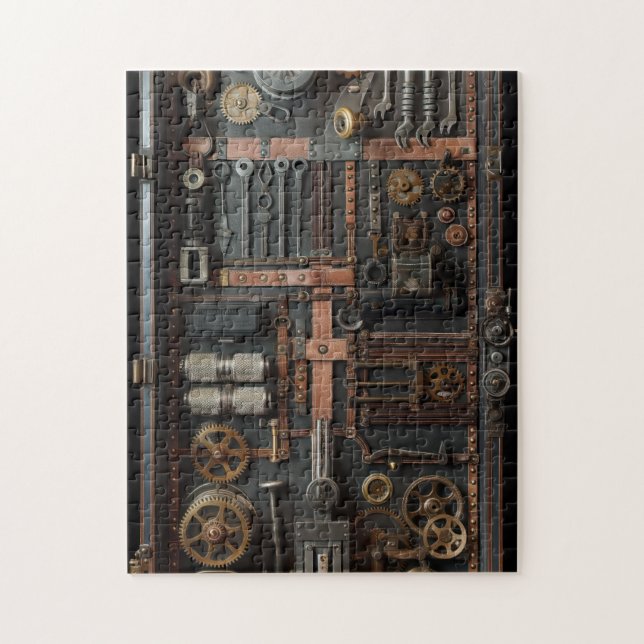 Quebra-cabeça Caixa de ferramentas complexa (Vertical)