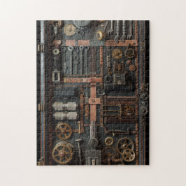 Quebra-cabeça Caixa de ferramentas complexa steampunk