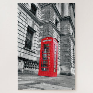 Quebra-cabeça Caixa vermelha do telefone de Londres - 20x30 -
