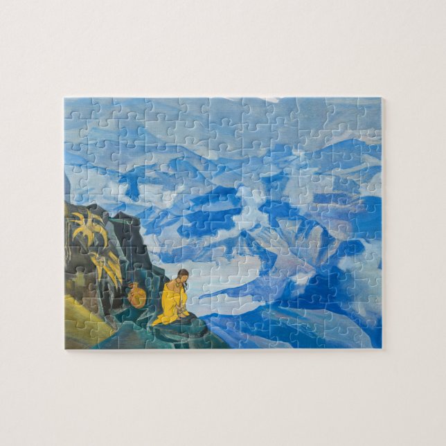 Quebra-cabeça Caixas de Vida de Nicholas Roerich (Horizontal)