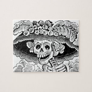Quebra-cabeça Calavera Garbancera (Catrina) por José Posada