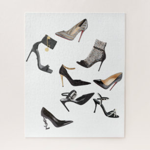 Quebra-cabeça Calçado de alto salto Collage Stiletto Jigsaw Que