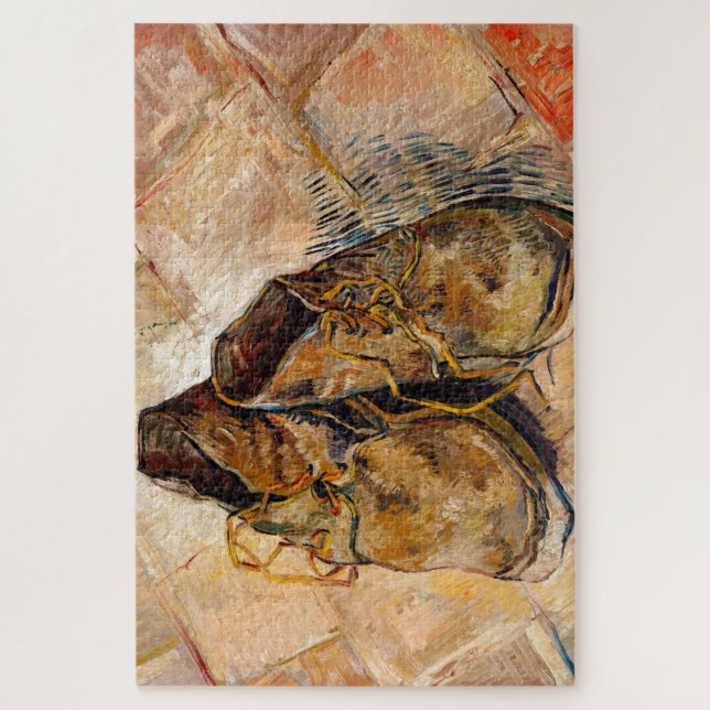 Quebra-cabeça Calçados da pintura de Van Gogh (Vertical)