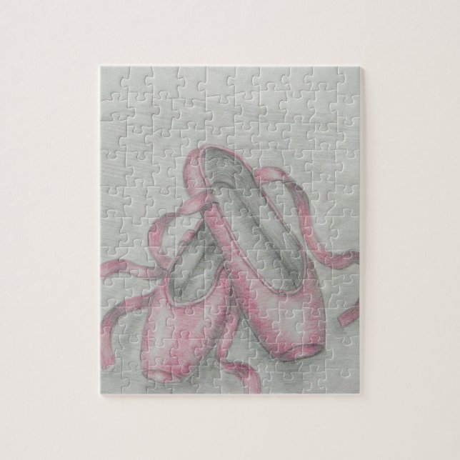 Quebra-cabeça calçados de balé (Vertical)