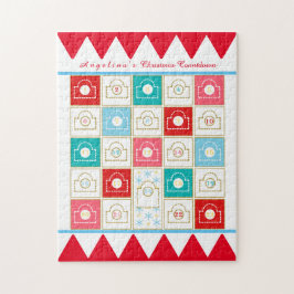 Quebra-cabeça Calendário Avançado da Vintage