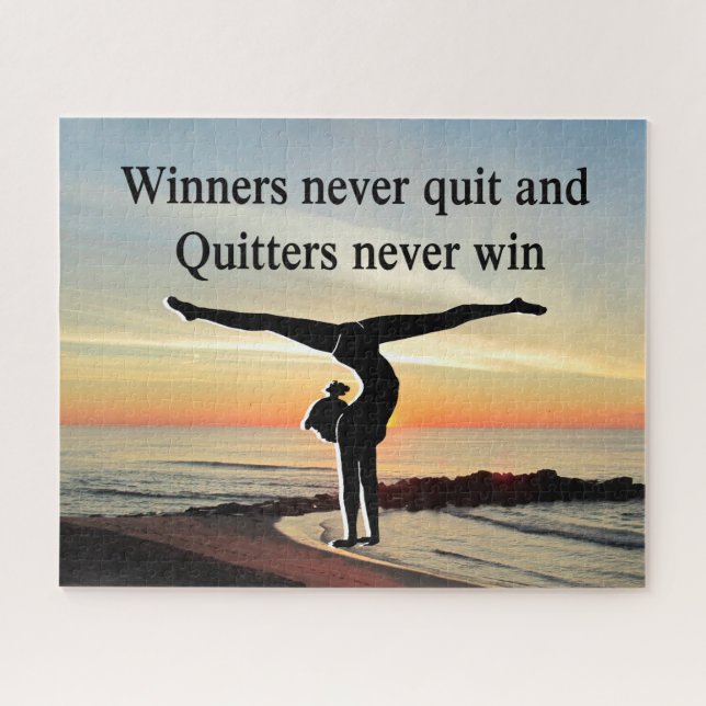 QUEBRA-CABEÇA CALENDÁRIO DE CITAÇÃO GINÁSTICA DE INSPIRAÇÃO (Horizontal)