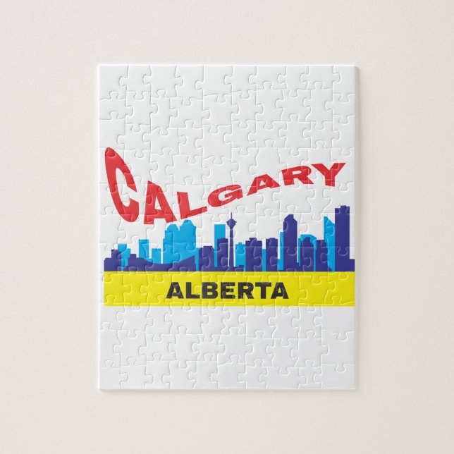 Quebra-cabeça Calgary (Vertical)