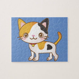 Quebra-cabeça calico cat puzzle