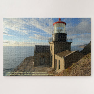 Quebra-cabeça California Point Sur Lightstation