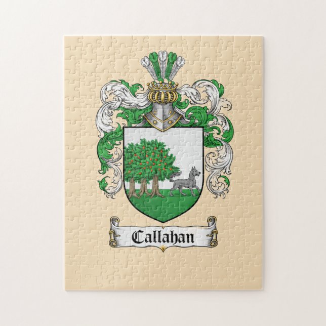 Quebra-cabeça Callahan Coat of Arms Puzzle (Vertical)