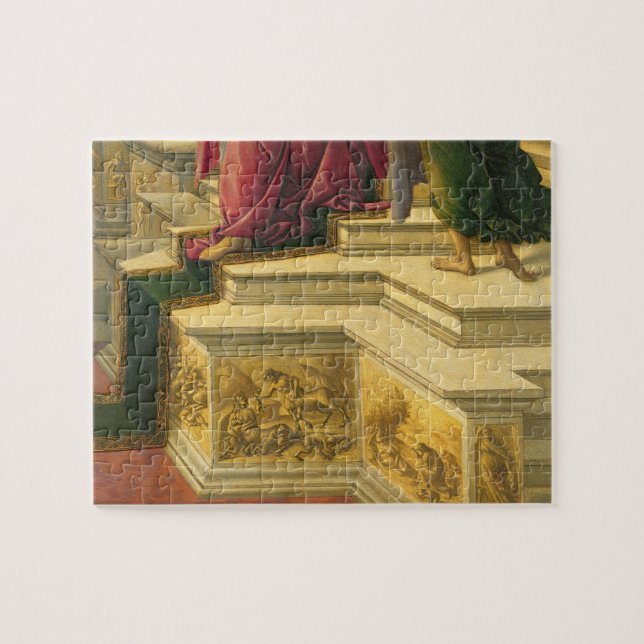 Quebra-cabeça Calumny de Apelles: detalhe que mostra a peça do (Horizontal)