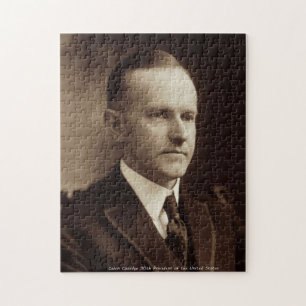 Quebra-cabeça Calvin Coolidge 30º Presidente dos EUA