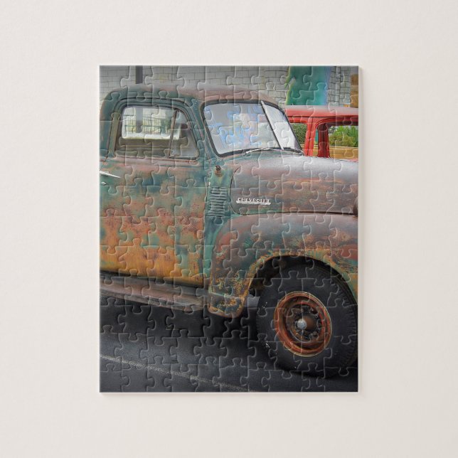 Quebra-cabeça Cama curta oxidada (Vertical)