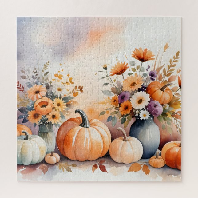 Quebra-cabeça Câmbio celebrante da aquarela (Vertical)