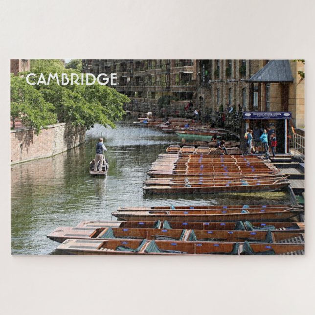 Quebra-cabeça Cambridge: Punts, Inglaterra (Horizontal)