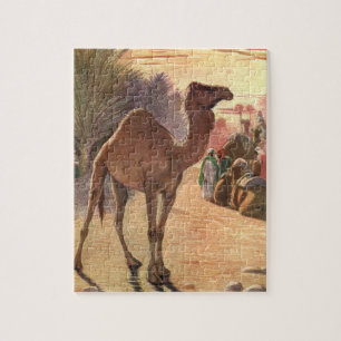 Quebra-cabeça Camelo por Louis Sargent, Animais Selvagens Antigo