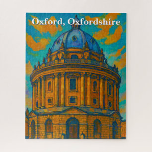 Quebra-cabeça Câmera Radcliffe na pintura de Oxford Gouache