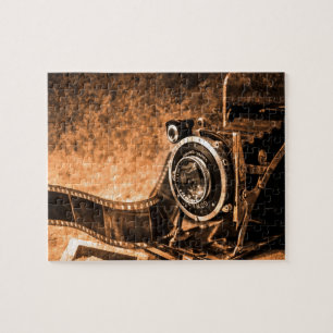 Quebra-cabeça Câmera Vintage - fotografia