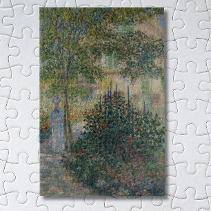 Quebra-cabeça Camille Monet em Garden Argenteuil
