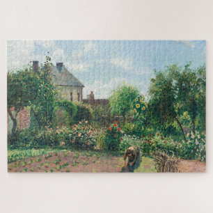 Quebra-cabeça Camille Pissarro O Jardim do Artista em Eragny