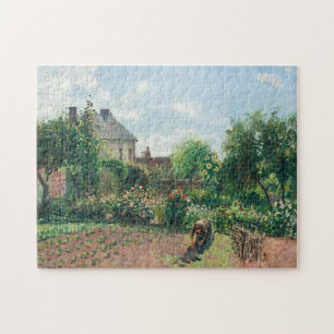 Quebra-cabeça Camille Pissarro O Jardim do Artista em Eragny