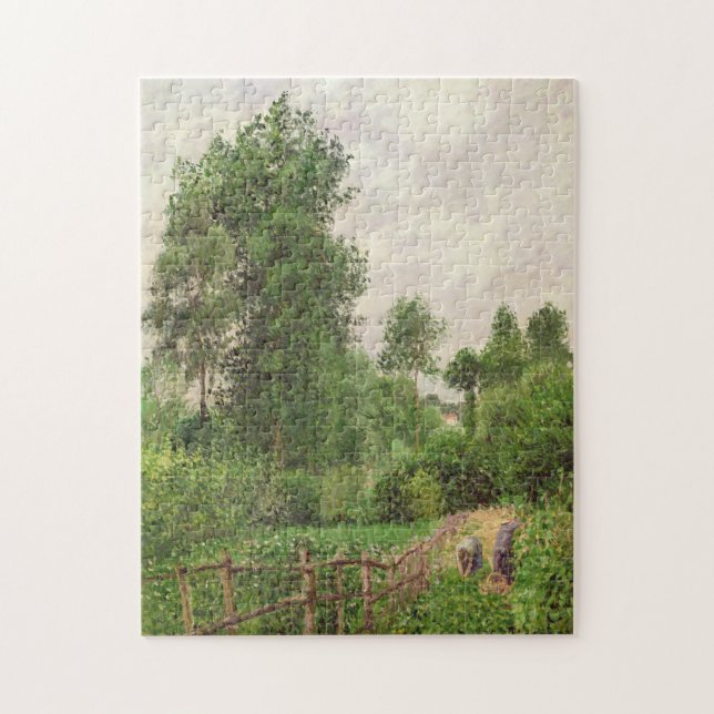 Quebra-cabeça Camille Pissarro | Paysage, gris dos temps um (Vertical)