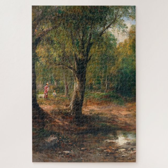 Quebra-cabeça Caminhada na Floresta - Emil Barbarini (Vertical)