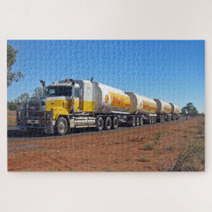 Quebra-cabeça Caminhão de Transporte Rodoviário Austrália