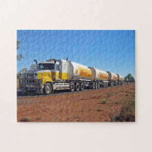 Quebra-cabeça Caminhão de Transporte Rodoviário Austrália
