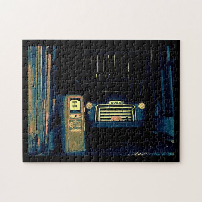 Quebra-cabeça Caminhão GMC Antigo (Horizontal)