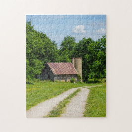 Quebra-cabeça Caminho Através De Uma Fazenda