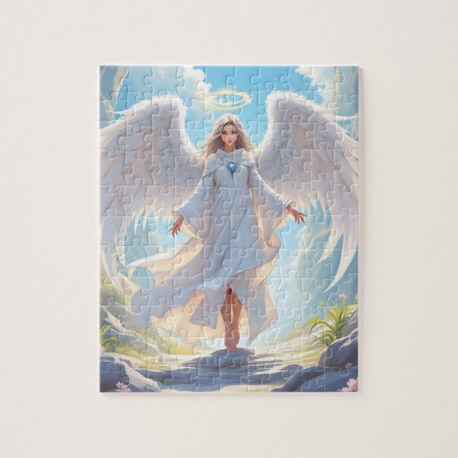 Quebra-cabeça Caminho da Graça: Anjo da Ascensão Pacífica (Vertical)