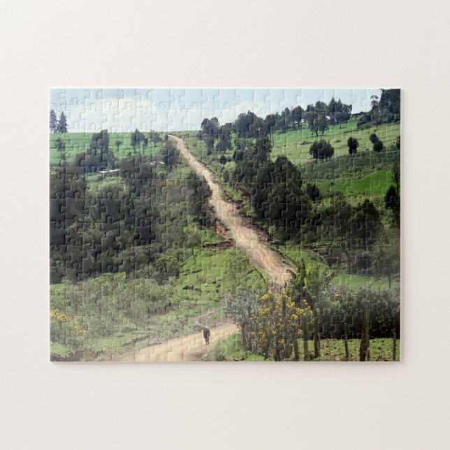 Quebra-cabeça caminho da natureza (Horizontal)